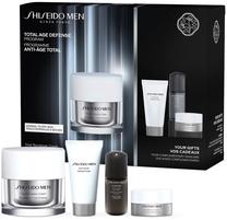 Sejas kopšanas komplekts vīriešiem Shiseido Men Total Age Defense Program, 85 ml