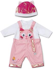 Комплект одежды для куклы Zapf Creation Baby born, белый цв./розовый цв.