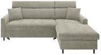 Kampinė sofa - lova Verde Otto 55, pilka sp., dešininė, 175 x 218 cm x 98 cm