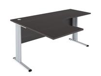 Kampinis rašomasis stalas Skyland Imago-M SA-4M L, 160 cm x 120 cm, 74.7 cm, ruda sp.