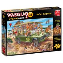 Pusle Jumbo Wasgij Original Safari 19164, 49 cm x 68 cm, 1000 tk, mitmevärviline