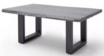 Kavos staliukas MC Akcent Cartagena, pilka sp./tamsiai pilka sp., 110 cm x 70 cm x 45 cm