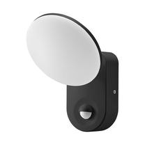 Sieninis lauko šviestuvas Orno Riolit, 15W, LED, IP65, juoda sp., 17.07 cm x 15.92 cm