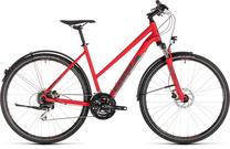 Dviratis turistinis Cube, 28 ", 20" rėmas, raudona sp./pilka sp.
