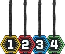 Treniņu piederumi, mērķi SKLZ Reactive Agility 10666, 22.2 cm, daudzkrāsaina, 4 gab.
