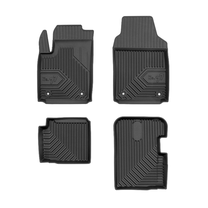 Auto paklājs, no priekšas/aizmugurē Frogum Premium 77, Fiat 500 2020-