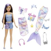 Кукла Mattel Barbie Mermaid Power Skipper HHG55, 30 см, многоцветный