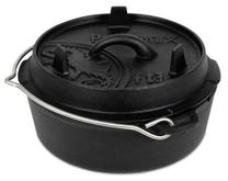 Katls Petromax Dutch Ovens, čuguns, 25 cm, 1.6 l, melna krās.