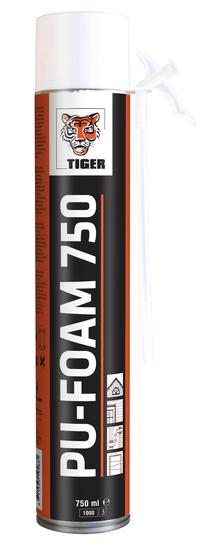 Vasarinės sandarinimo putos Tiger, 750 ml