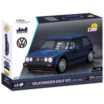 Konstruktorius, automobilis Cobi Volkswagen Golf GTI 24615, 68 vnt., mėlyna sp.