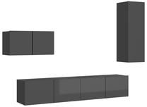 TV staliukas VLX 3079518, pilka sp., 30 cm x 60 cm x 30 cm