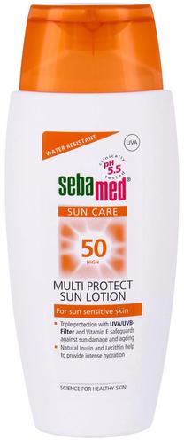 Losjonas įdegio priežiūrai kūnui Sebamed Sun Care Multi Protect SPF50, 150 ml