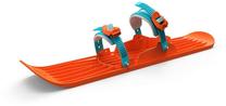 Snovbords Plastkon One Foot, oranža krās., 58 cm x 15 cm