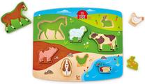 Деревянный пазл Hape Farm Animal E1454A
