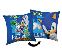 Декоративная подушка Sonic, синий цв./многоцветный, 40 см x 40 см
