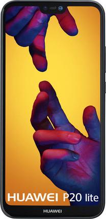 Mobilais telefons Huawei P20 Lite, 64 GB, melns krās.