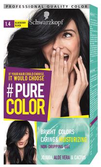 Matu krāsa Schwarzkopf Pure Color, blueberry balck krās., Blueberry Balck 1.4, 142.00000000000003 ml