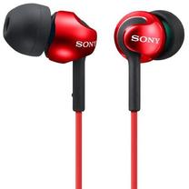 Vadu austiņas Sony MDR-EX110LP EX, melna krās./sarkana krās.