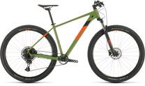 Velosipēds kalnu Cube Analog, 29 ", 17'' rāmis, zaļa krās./oranža krās.