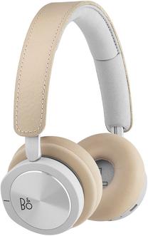 Bezvadu austiņas Bang & Olufsen BeoPlay H8i, gaiši brūna krās.