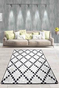 Kiliminis takas Conceptum Hypnose Class Djt, balta sp./juoda sp., 300 cm x 80 cm