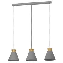 Valgusti rippuv Eglo Twicken 43839, E27, 3 x 40 W, kuldne v./hall v. / kuldne v.