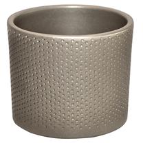 Gėlių vazonas Domoletti 5906750939360, keramika, Ø 19 cm, sidabro sp.