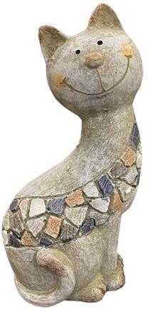 Sodo dekoracija "Katė" Besk Garden Cat 4750959108178, 14 cm, ruda sp.