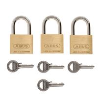 Spyna Abus 60/40 Triples C, žalvario sp., 60 mm x 40 mm