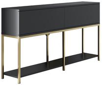 Konsoles galds Kalune Design Lord, antracīta krās., 150 cm x 30 cm x 80 cm