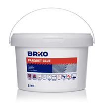 Клей для паркета Briko, 5 кг, белый цв.