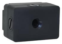Jungtis Alphacool 40 DC-LT, 4 cm, juoda sp.
