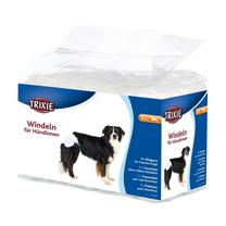 Autiņi suņiem Trixie for Female Dogs 23636, XL, 12 gab. balta krās.