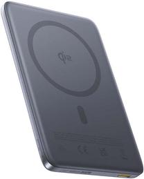 Зарядное устройство - аккумулятор Baseus PicoGo AM41 Ultra-Slim, 10000 мАч, 15 - 27 Вт, серый цв.