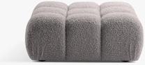 Pufas Micadoni Bellis MIC_POUF_213_F1_BELLIS3, šviesiai pilka sp., 94 cm x 94 cm x 43 cm