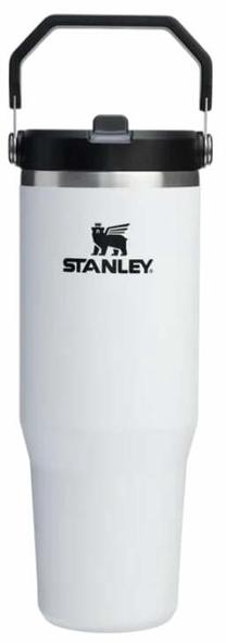 Termopuodelis Stanley The IceFlow Flip Straw 2.0 Tumbler, 0.89 l, balta sp.