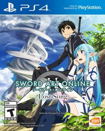 PlayStation 4 (PS4) spēle Namco Bandai Games Sword Art Online: Lost Song, angļu
