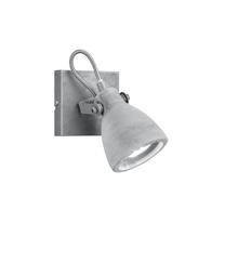 Valgusti kohtvalgusti Trio Concrete 802500178, GU10, 1 x 42 W, hall v. / hall v.