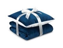 Pledas Dormeo Warm Hug 110065134, mėlynas, 130 cm x 190 cm