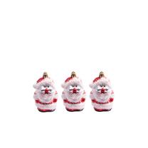 Eglutės žaisliukų rinkinys Christmas Touch N3/L603203BS, raudona sp., plastikas, 3 vnt.