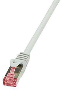 Laidas Logilink CAT 6 S/FTP RJ-45 8P8C, RJ-45 8P8C, 0.25 m, pilka sp.