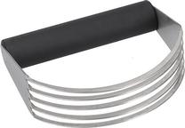 Tešlos pjaustyklė, trapios tešlos kapojimui ir minkymui Kitchenaid Onyx, 13 cm, juoda sp./chromo sp.