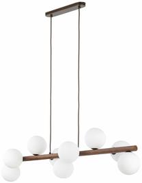 Valgusti lagi TK Lighting Estera, G9, 9 x 8 W, valge v. / puidu v.