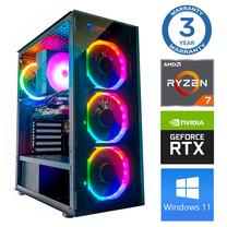 Stacionārs dators Intop Ryzen 7 5700X, 2500 GB, DDR4 16 GB, SSD+HDD 500 GB 2 TB, Nvidia GeForce RTX 3060 12 GB GDDR6, Windows 11 Home