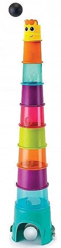 Развивающая игра B-kids Giant Stack N Drop Giraffe, многоцветный, 14 шт.