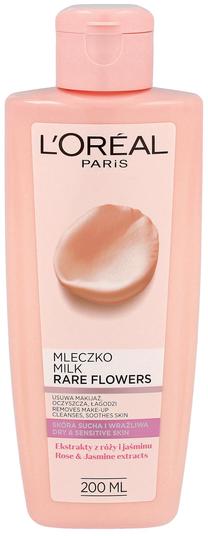 Очищающее молочко для лица L’Oréal Paris Rare Flowers, 200 мл