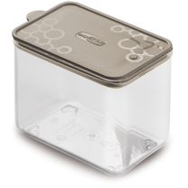 Kuivaine konteiner Gio`style Tengo, 1.2 l, 15.5 cm x 10 cm, läbipaistev v./pruunikas v.