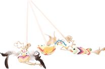 Žaislas ant pagaliuko katėms Flamingo Klora Dangler 562019, (spalva/dizainas parenkami atsitiktine tvarka), 53 cm