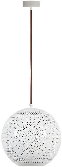 Valgusti rippuv Candellux Bene, E27, 1 x 60 W, valge v. / valge v., 25 x 23 cm