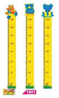 Lineāls, 70 cm, papīrs, daudzkrāsaina